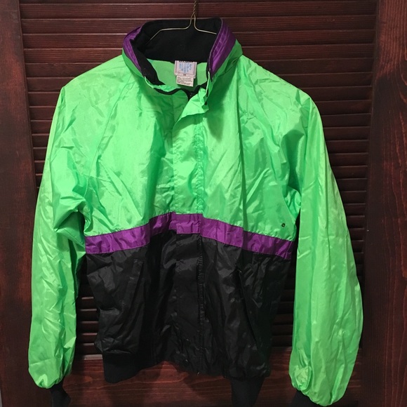 seattle blues Jackets & Blazers - Seattle Blues vintage block windbreaker medium